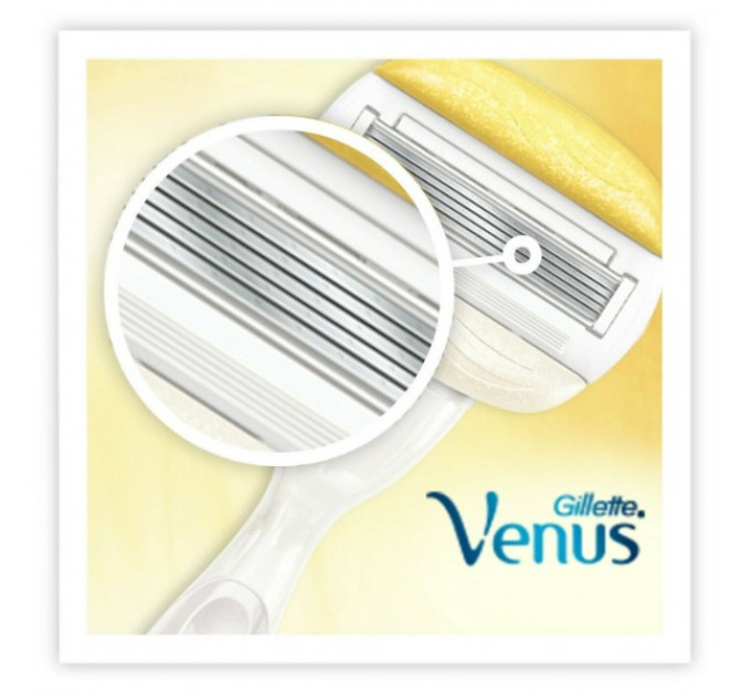 Сменные картриджи для бритья Gillette Venus ComfortGlide Olay Coconut для женщин (6 шт картриджей)